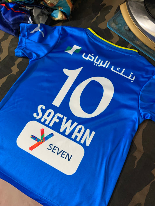 AL-HILALBLUE FULL BODY PRINT KIDS JERSEY