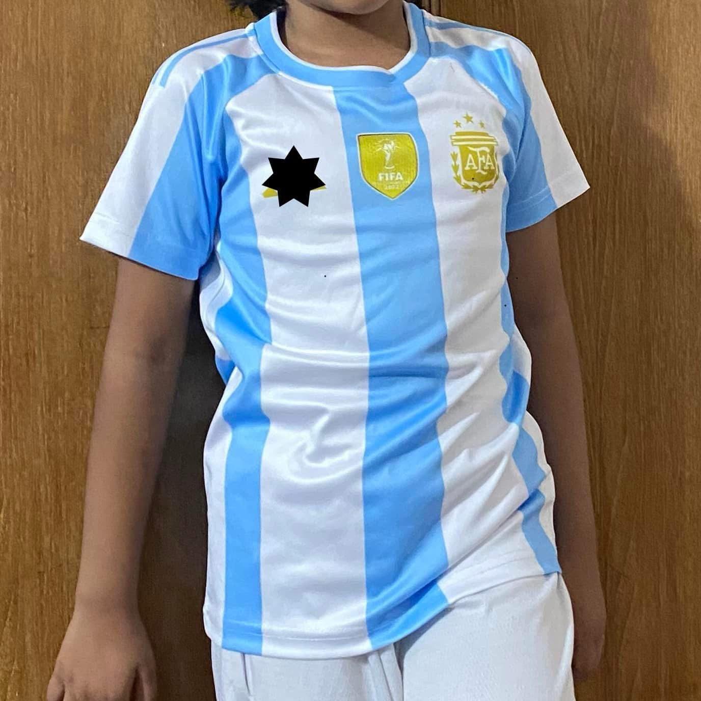 ARGENTINA COPA AMERICA FULL BODY PRINT KIDS JERSEY
