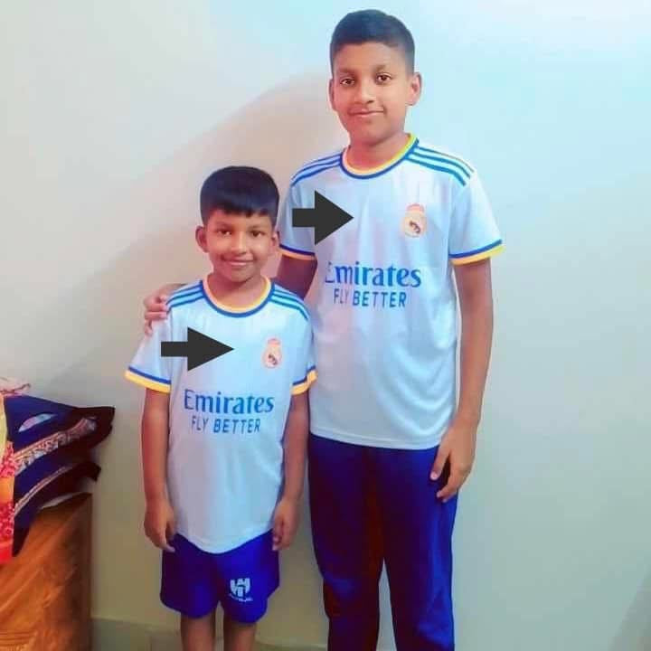 REALMADRID FULL BODY PRINT KIDS JERSEY