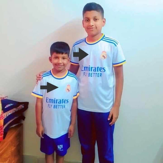 REALMADRID FULL BODY PRINT KIDS JERSEY