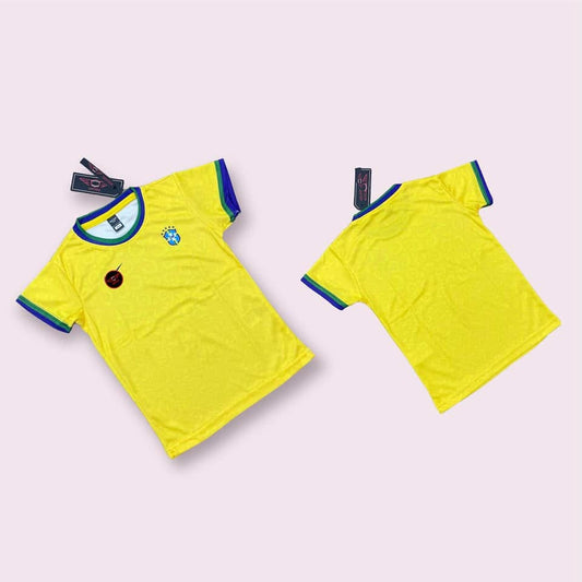 BRAZIL FULL BODY PRINT KIDS JERSEY