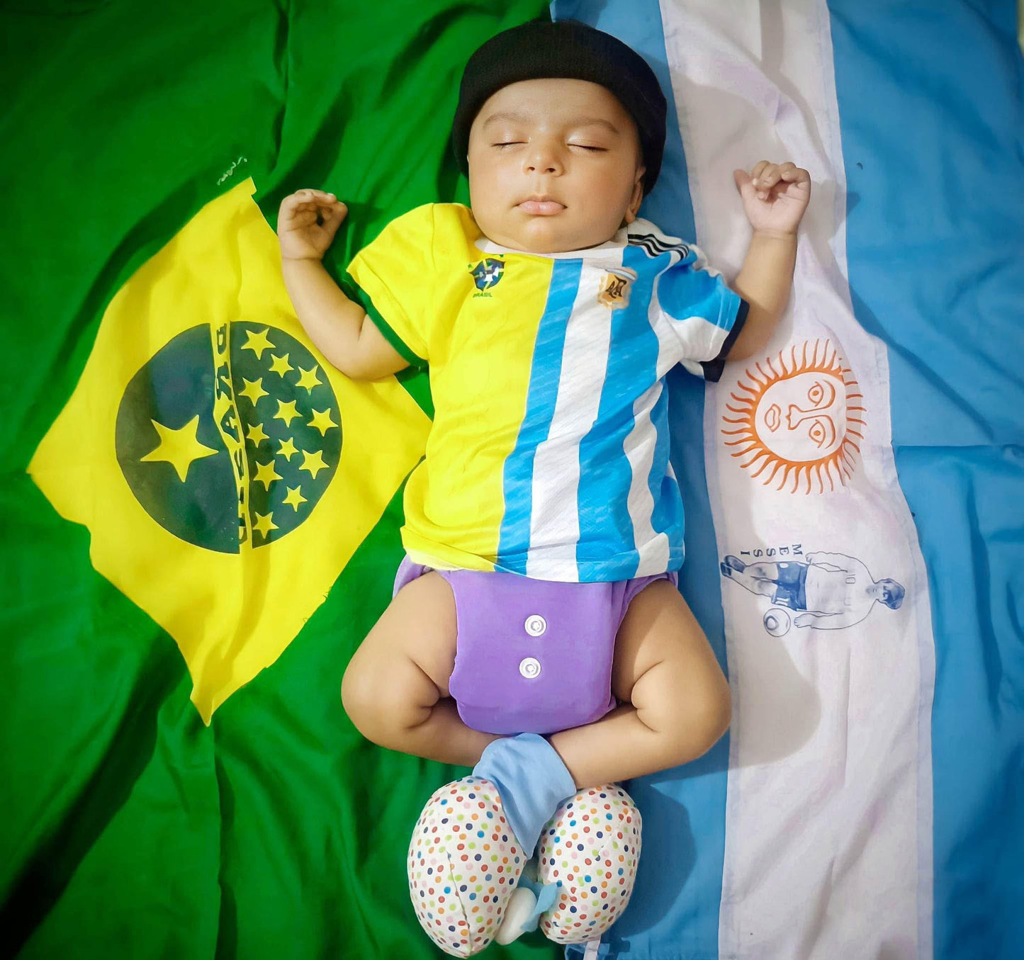 BRAZINTINA MIXED  FULL BODY PRINT KIDS JERSEY