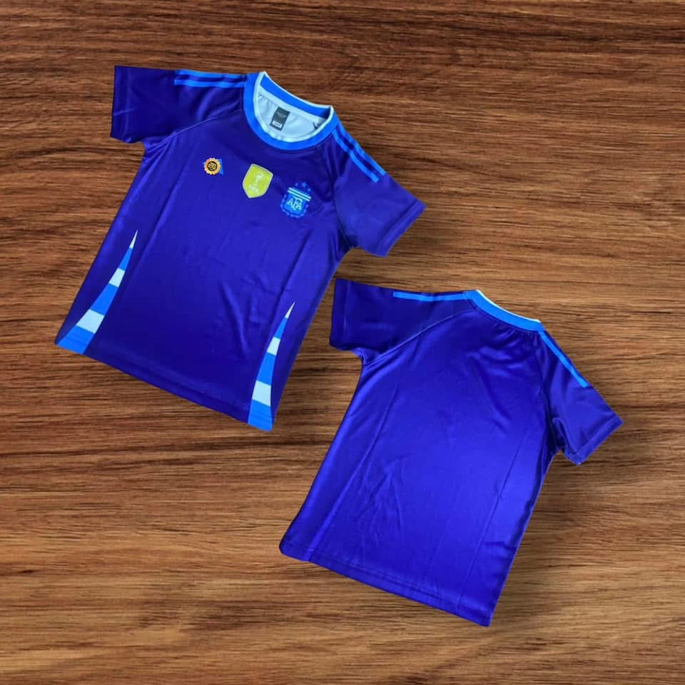 ARGENTINA COPA AMERICA AWAY FULL BODY PRINT KIDS JERSEY