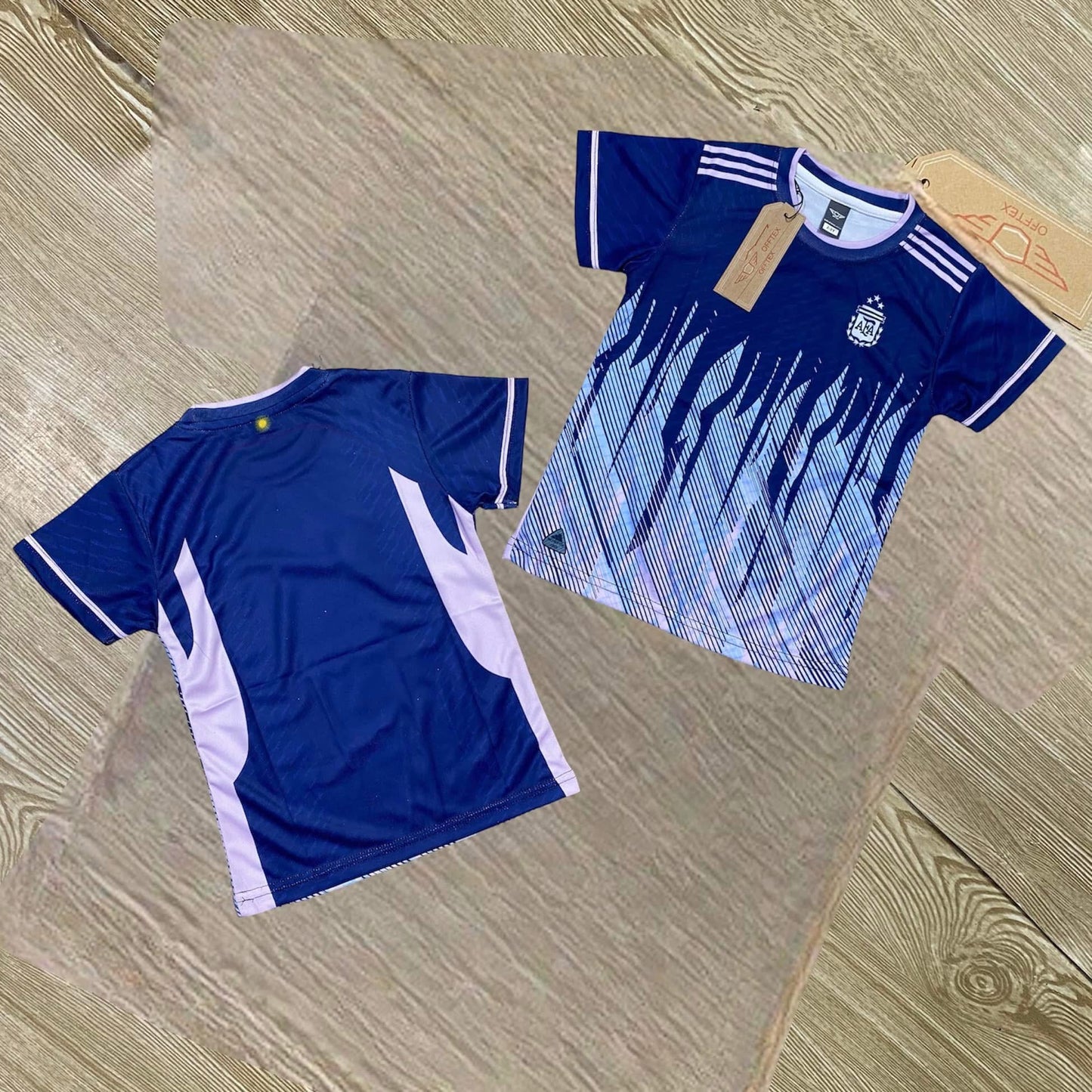 ARGENTINA AWAY FULL BODY PRINT KIDS JERSEY
