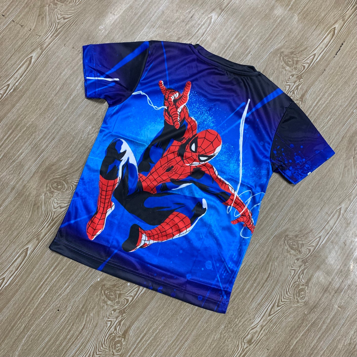 প্রিমিয়াম কোয়ালিটি ফুল বডি প্রিন্ট স্পাইডারম্যান টি-শার্ট