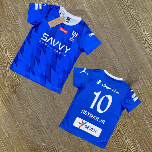 AL-HILALBLUE  FULL BODY PRINT KIDS JERSEY