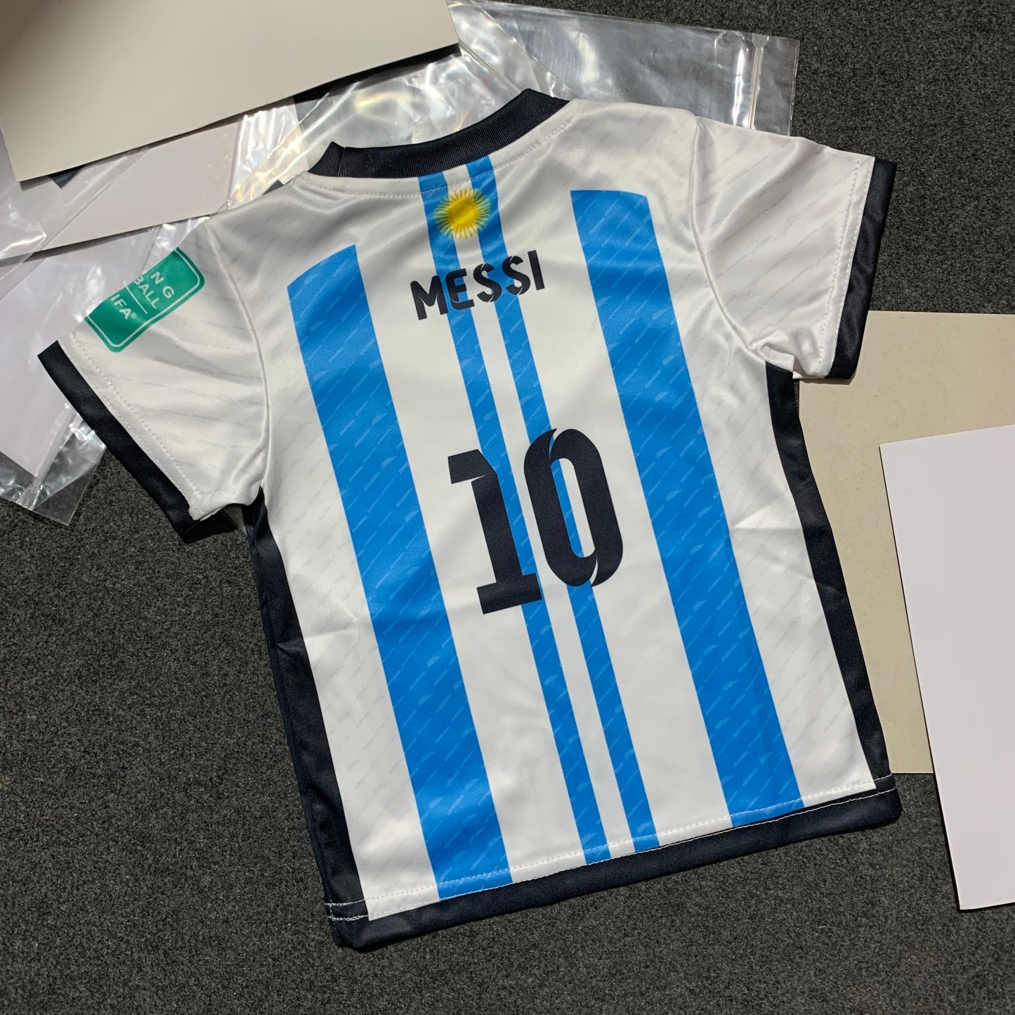 MESSI 10 FULL BODY SUBLIMATION PRINT KIDS JERSEY