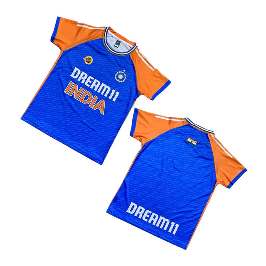 INDIA CRICKET  FULL BODY PRINT KIDS JERSEY