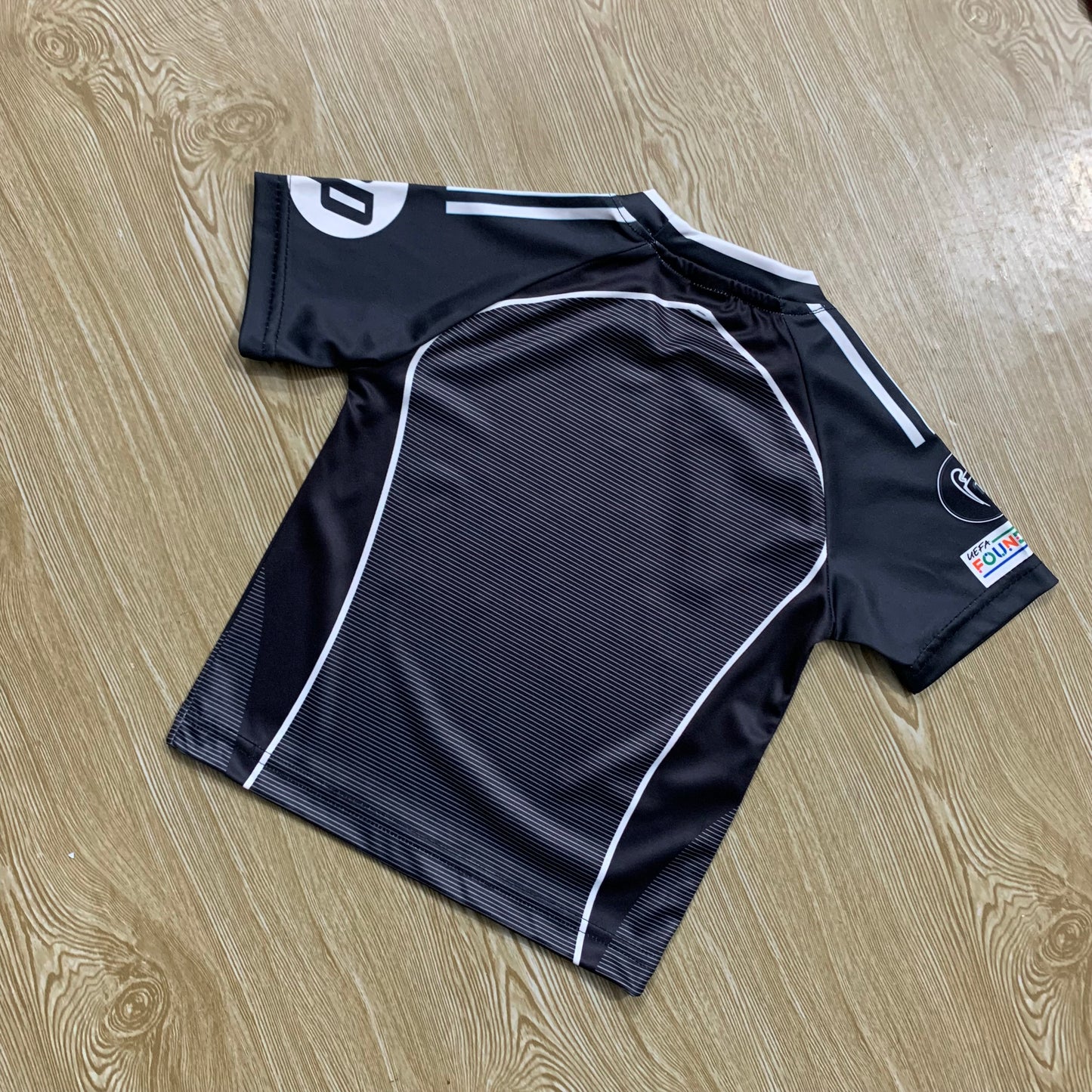 REALMADRID 2025-2026 FULL BODY SUBLIMATION PRINT BLACK KIDS JERSEY