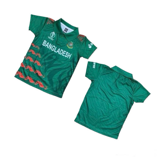 BANGLADESH FULL BODY SUBLIMATION PRINT KIDS POLO JERSEY